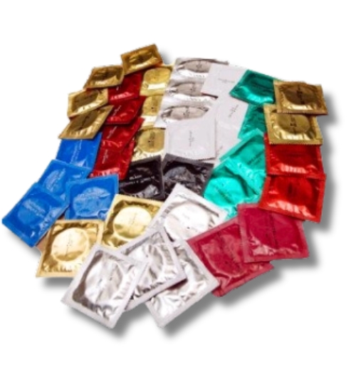 Kondomy s příchutí - 50 ks.