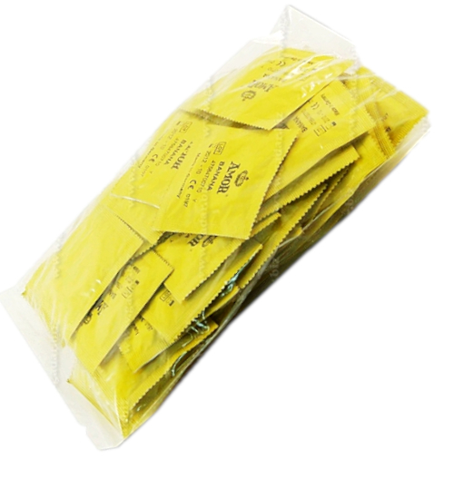 Banánové kondomy - 50 ks.