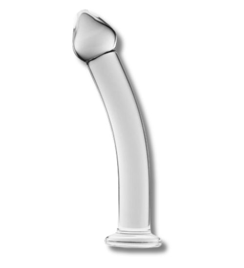 Lovetoy - průhledné dildo