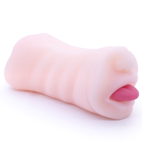 Praktický orálně vaginální masturbátor