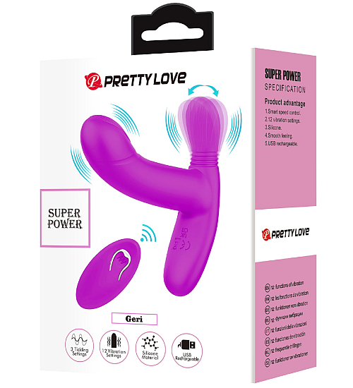 USB nabíjený stimulátor bodu G a klitorisu