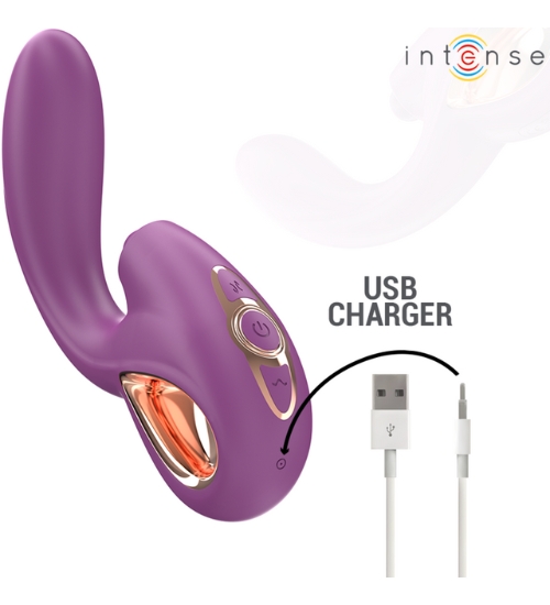 Fialový multifunkční vibrátor Lali