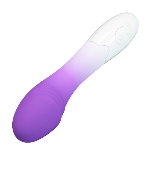 Fialový vibrátor ombre
