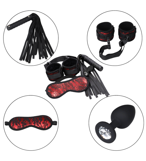 Smyslně stimulující sada BDSM