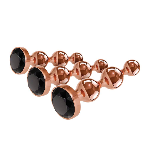 Sada kovových análních kolíků