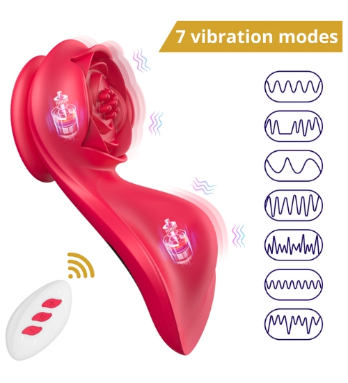 Magnetická růžička – stimulátor klitorisu