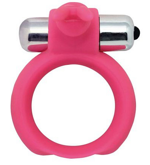 Růžový topper se zajíčkem