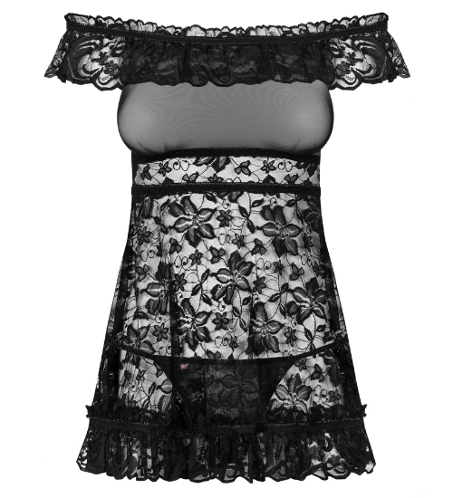 Sexy průhledná košilka