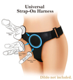 Postroj s popruhem - Harness Briefs Black