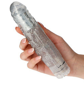 Lesklý gelový vibrátor