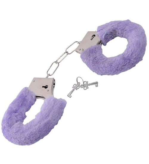 Chlupatá fialová pouta