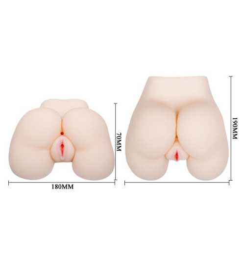 Realistický vibrační zadek