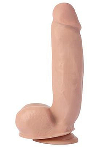 Dildo s velkými varlaty a páteří