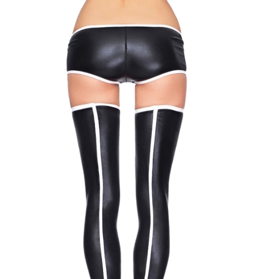 Punčochy s bílými vložkami