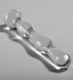 Skleněné dildo s kulovitým zakončením