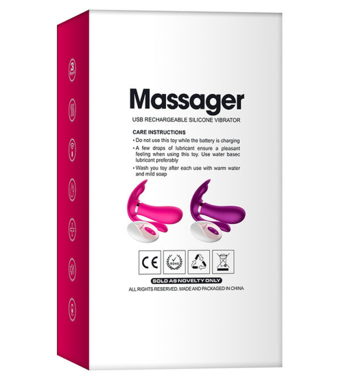 Vibrační stimulátor s bezdrátovým dálkovým ovládáním