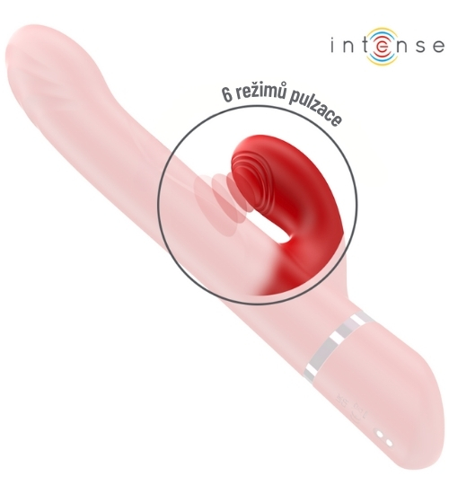 Vibrátor s dvojitou stimulací bodu G a klitorisu