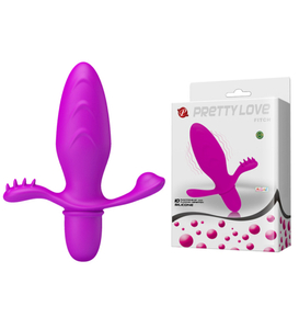 Vibrační anální kolík - 10 vibračních režimů