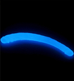 Dlouhé dvojité luminiscenční dildo
