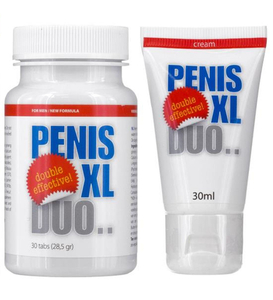 Sada Penis XL Duo Pack tablety a krém