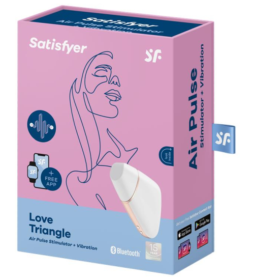 Bezdotykový stimulátor Satisfyer ovládaný aplikací