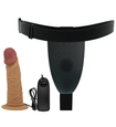 Vibrační strap-on s měkkou špičkou