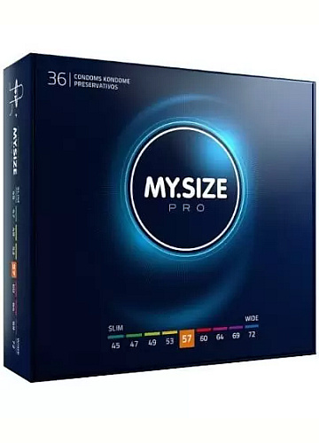 Kondomy MY.SIZE Pro 57 mm - 3 ks