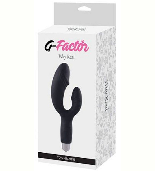 Černý vibrátor s G-faktorem