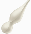 Zploštělé vibrační vaginální kuličky - 73,8 g