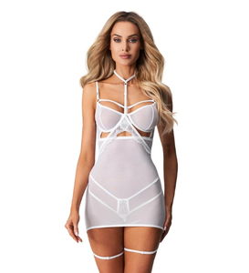 Bílé tričko s pruhy