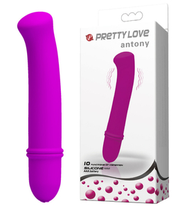 Silikonový vibrátor Antony- 10 vibrací