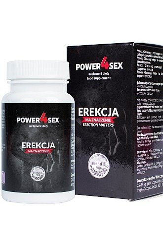 Power4sex - pilulky na erekci - č. 1