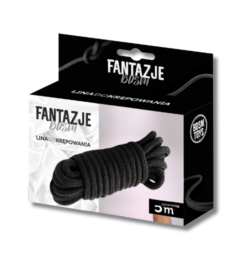 Bondage lano, černé