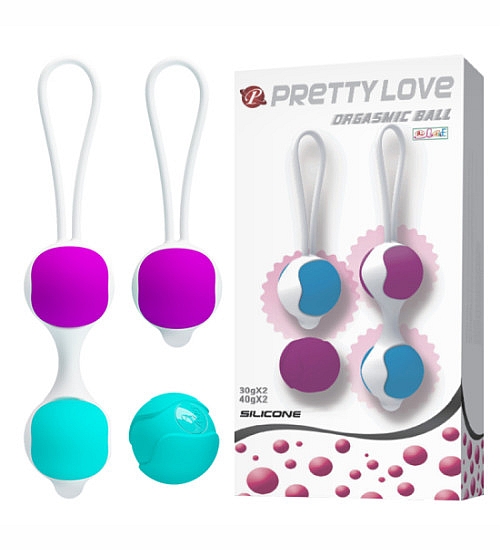 Progresivní gejša koule - 100% silikon