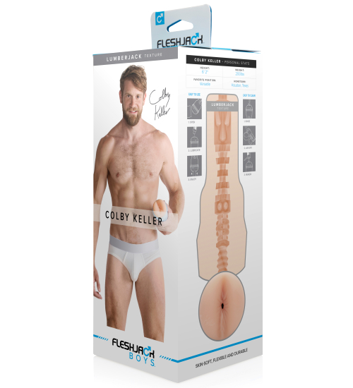 Fleshjack Boys - Colby Keller Dřevorubec