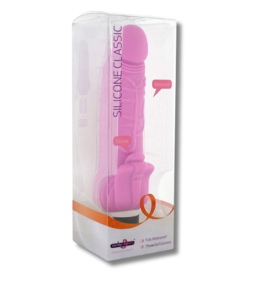 Silný vibrátor - 7 vibrací, pulzací