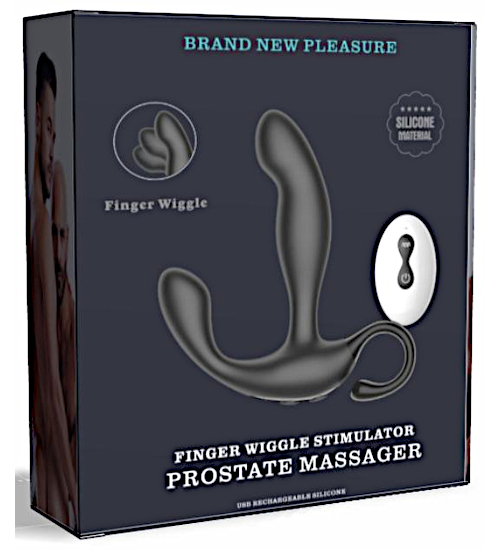 Dálkově ovládaný masážní přístroj na prostatu