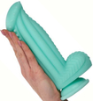 Dildo Blue Monster s přísavkou 