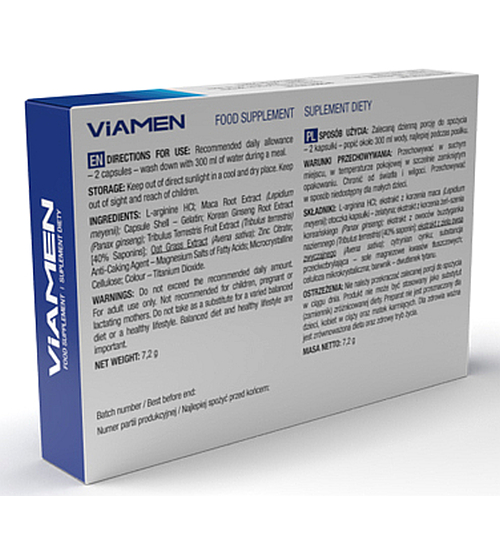 Viamen erektilní síla, 10 tabs.