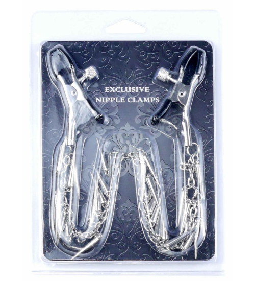 Svorky na bradavky, ostrý náhrdelník