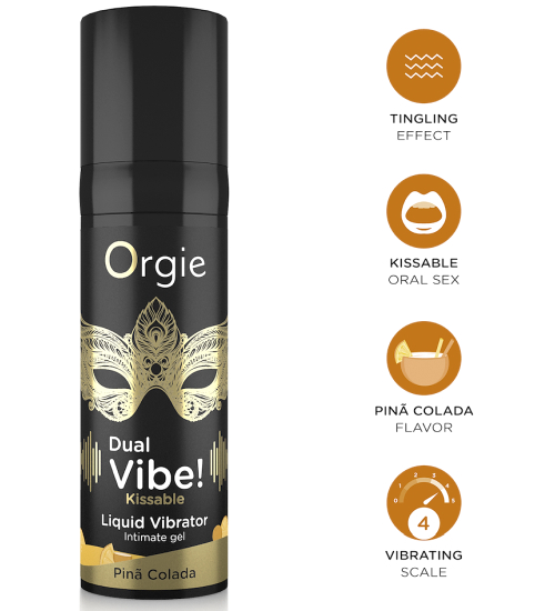 Jedlý tekutý vibrátor - PINA COLADA