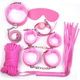 Růžový bondážní set