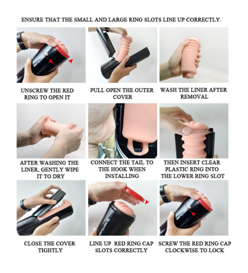 Automatický masér s posuvným pohybem