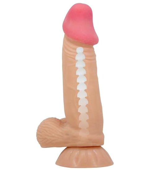 Realistický 19centimetrový penis