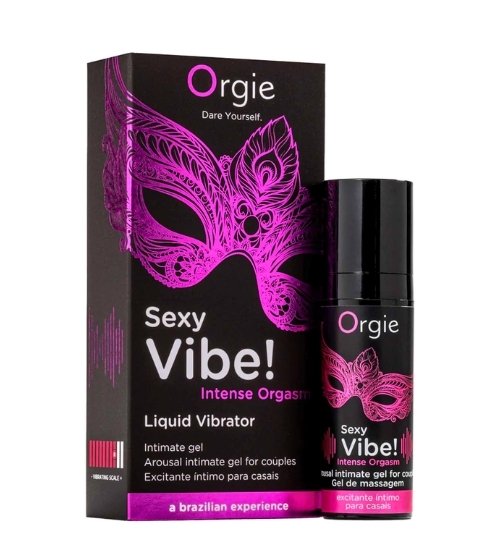Gel pro intenzivnější orgasmus s efektem vibrací a brnění